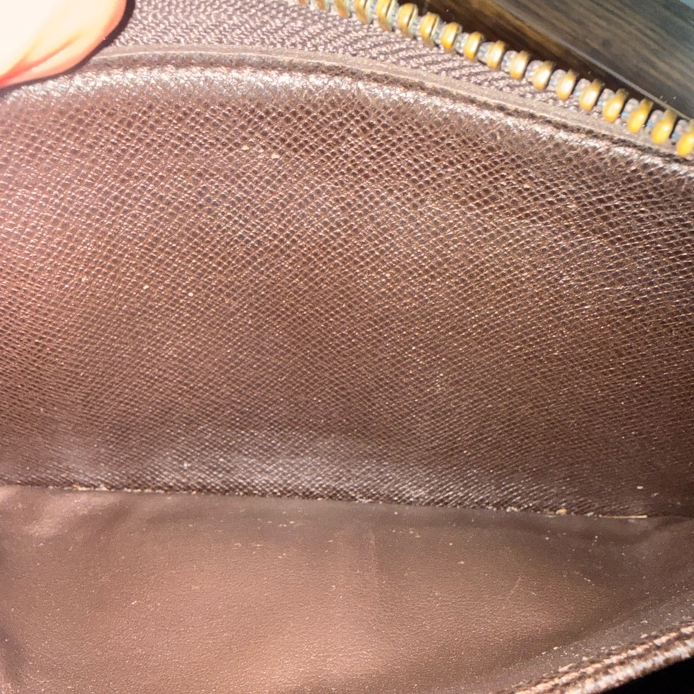 Louis Vuitton Classic Mini Lin Monogram Zipper Wallet - Picture 14 of 15